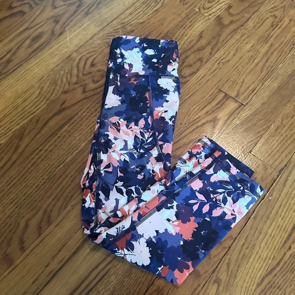 Old Navy Floral Girls Leggings Size S(6/7)